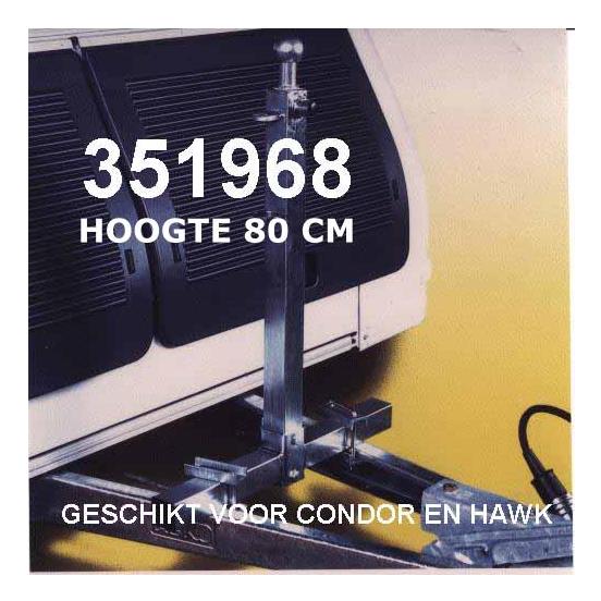 Spinder FIETD CARAVAN HULPSTUK HOOG HAWK/ FALCON