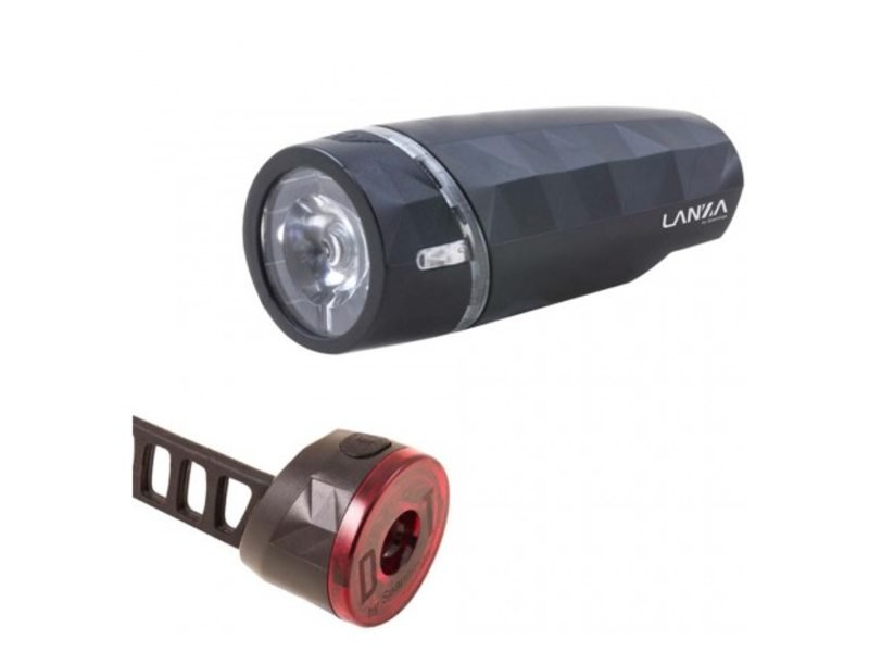 Spanninga verlichtingsset Lanza / Dot batterij