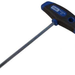 Cyclus inbussleutel T 5mm lengte 150mm Blauw|Zilver|Zwart