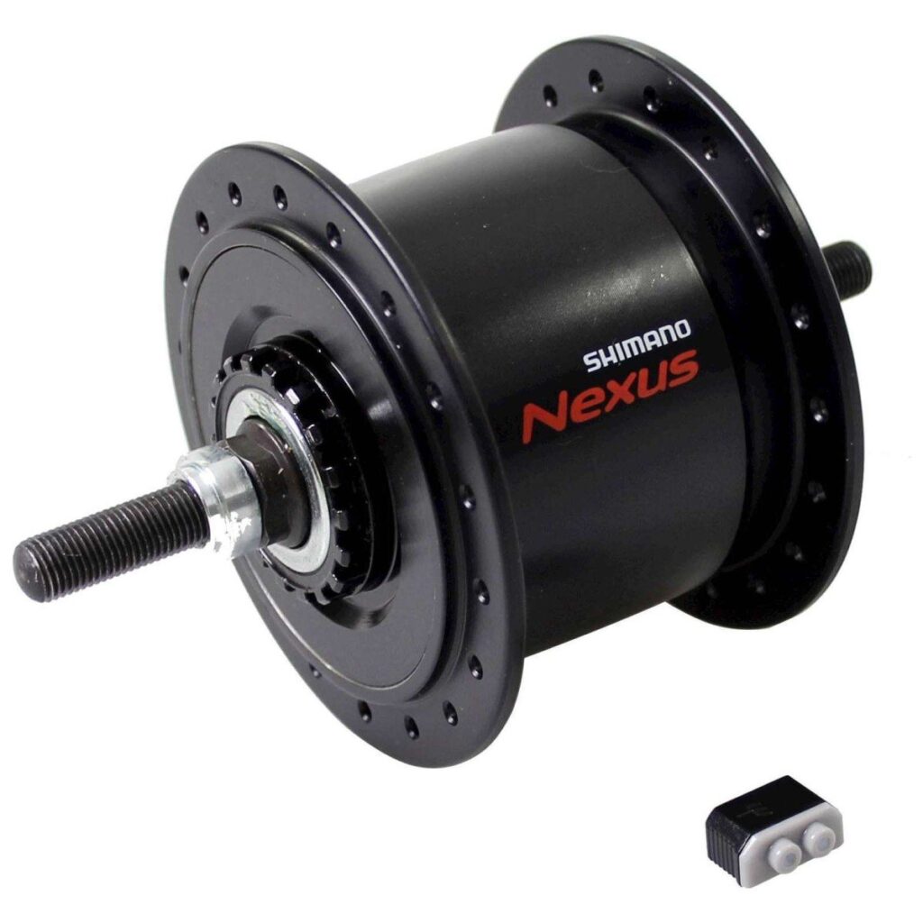 Shimano dynamonaaf 6v 3w DH-C6000 RB zwart