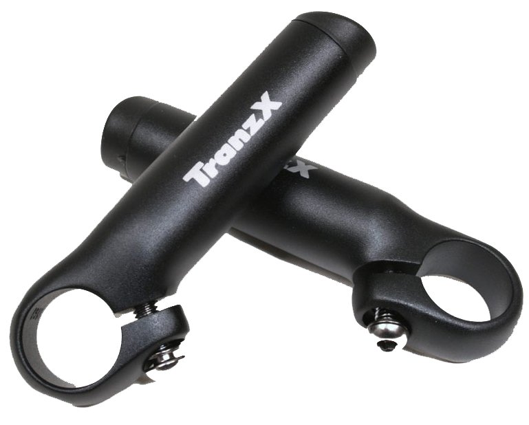 Tranzx BarEnd zwart 80mm vv