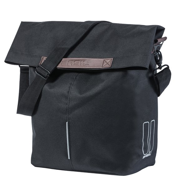 Basil shoppertas City 14-16L Black