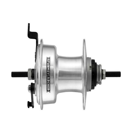 Sturmey Archer SA achternaaf Summit XL-RD3 3v trommel Zilver
