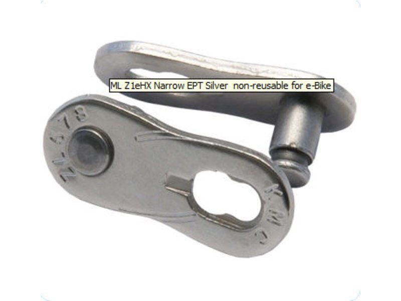 Kmc missinglink Z1eHX 3/32 narrow EPT op kaart (2) Zilver
