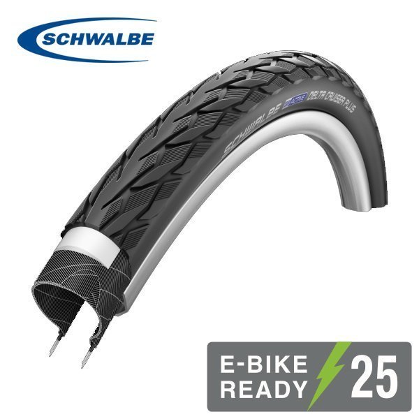 Schwalbe Schw btb 28×1.25 Delta Plus R zw Zwart