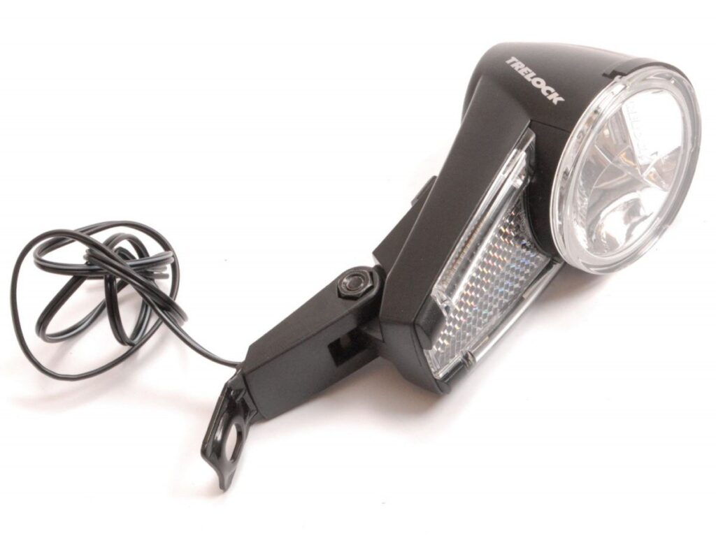 Trelock FF1301C koplamp LS 854 trio Zwart