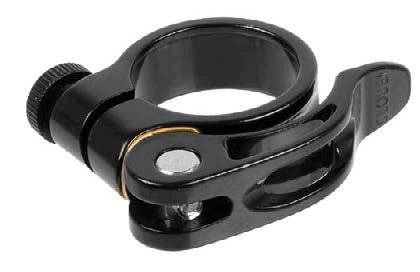 Hzb Zadelpenklem 34.9 Mm Met Qr Zwart
