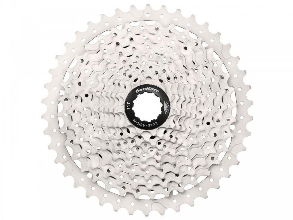 Sunrace BA0604A Cass. 11 sp 11-46t Zilver