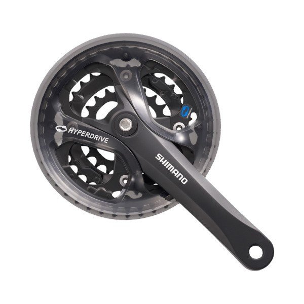 Shimano SHIM.CRANKST. FCM361 48/38/28 170 ZW 4K +KR Zwart