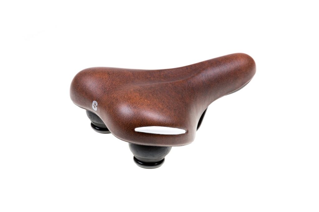 Selle Comfort FC1101B Zadel SC wit-bruin