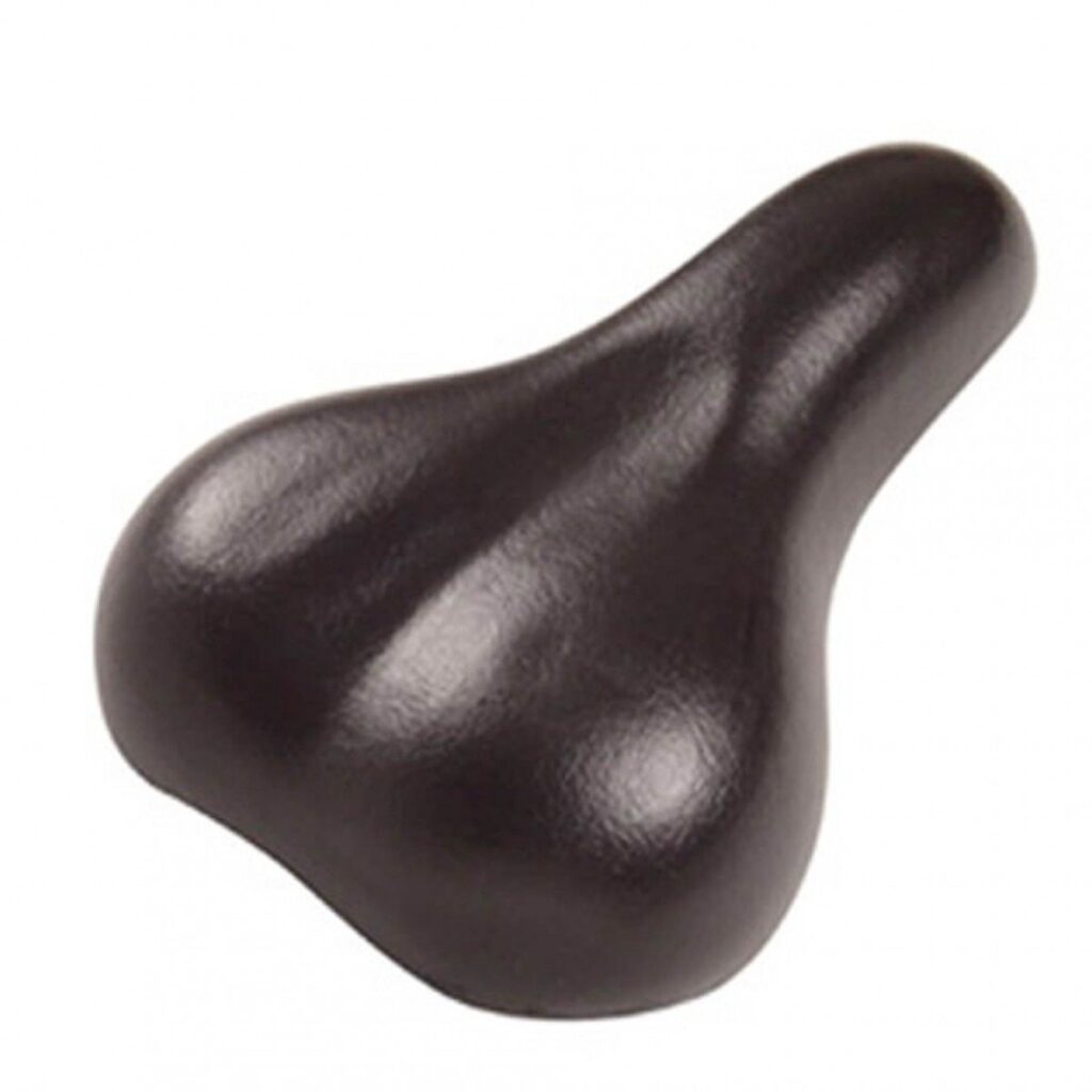 Unbranded Zadel voor zadel op buis model 1 t/m 5 uni zwart - Afbeelding 2
