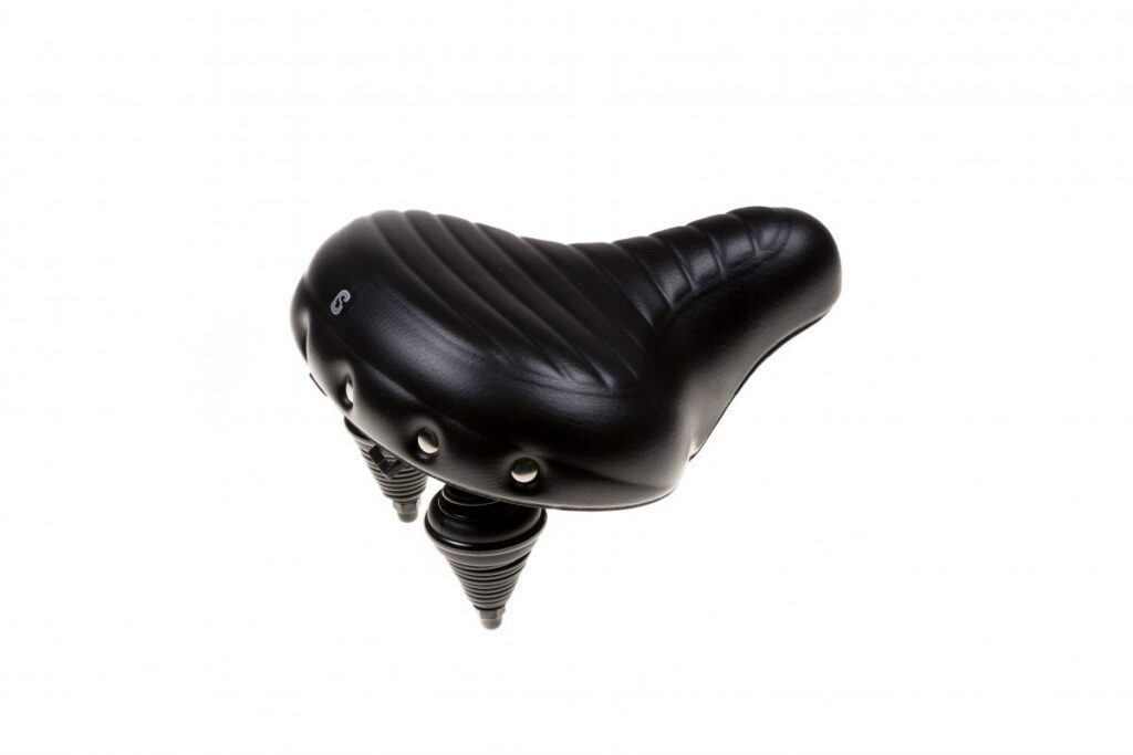 Selle Comfort FC1301C Zadel Ribbel zwart