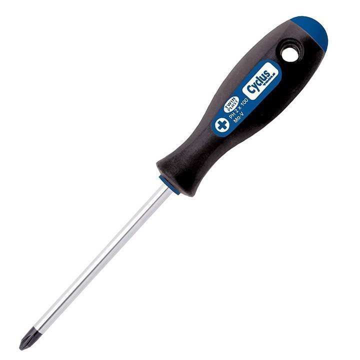 Cyclus sterschroevendraaier + 0x60 PH0 Blauw