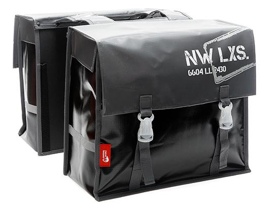 New Looxs NL dubb tas bisonyl Basic grs Grijs / Zwart