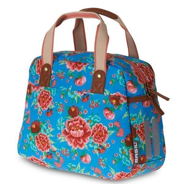 Basil schoudertas S Bloom bl Blauw / Rood