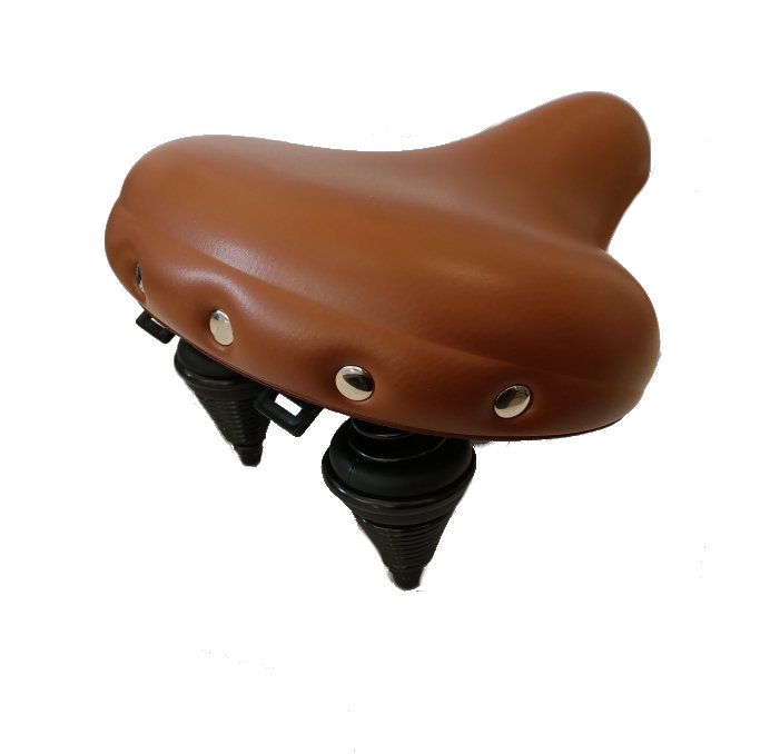 Selle Comfort FD2002C Zadel Retro Bruin