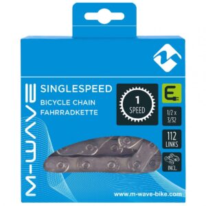 M-wave BA0601A Ketting 1 speed E-bike Zilver