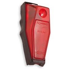 Spanninga Achterlicht bulk VV Rood/Zwart