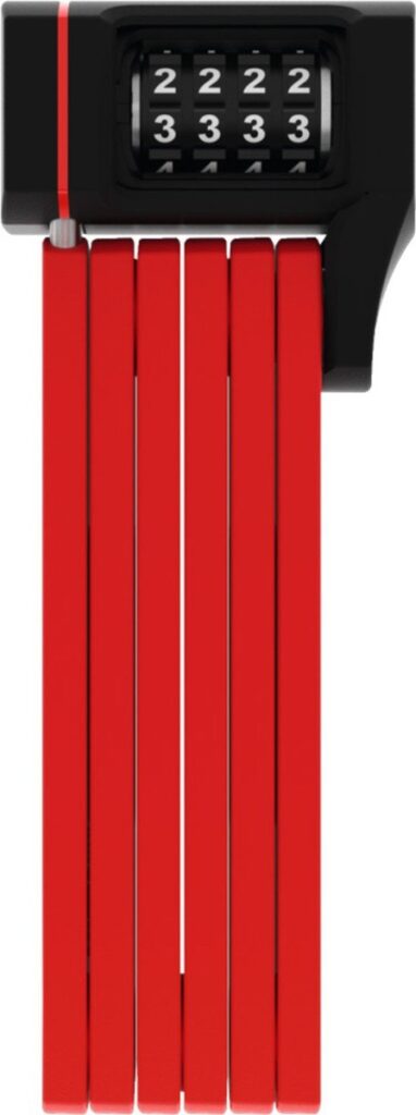 Abus vouwslot Bordo uGrip 5700C/80 SH Red