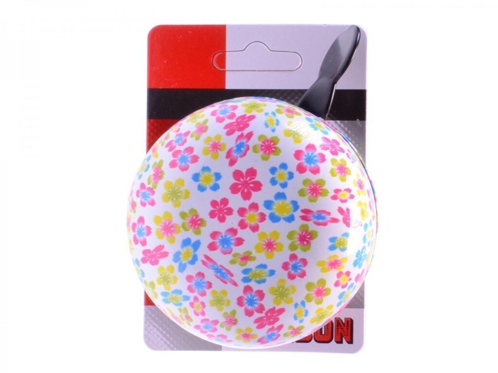 Simson bel Ding Dong L bloem Wit/Bloem Multi Color