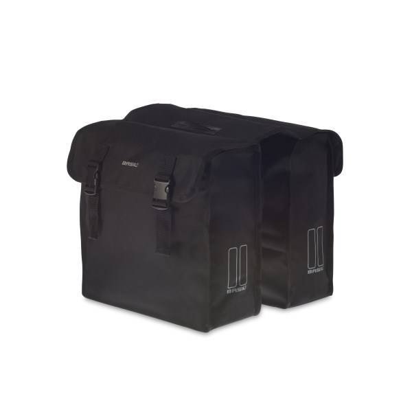 Basil fietstas dubbel Mara XL 35L Black