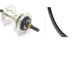 Falkx Z Voorwiel Nexus Rol alu zilver hoog