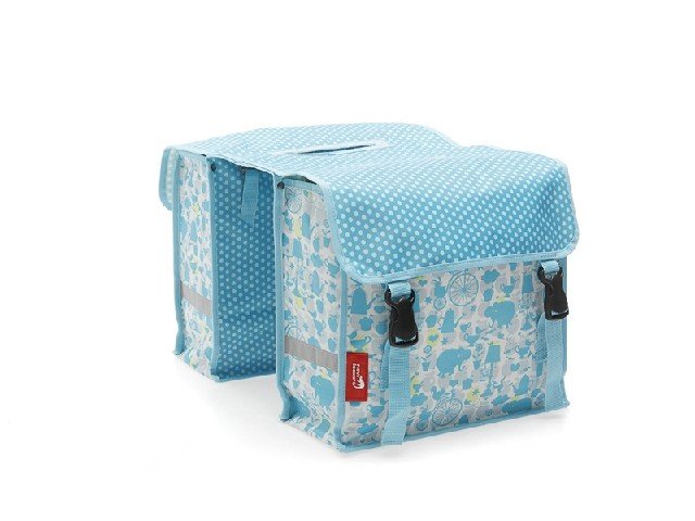 New Looxs NL dubb tas Fiori Emmy M bl Blauw