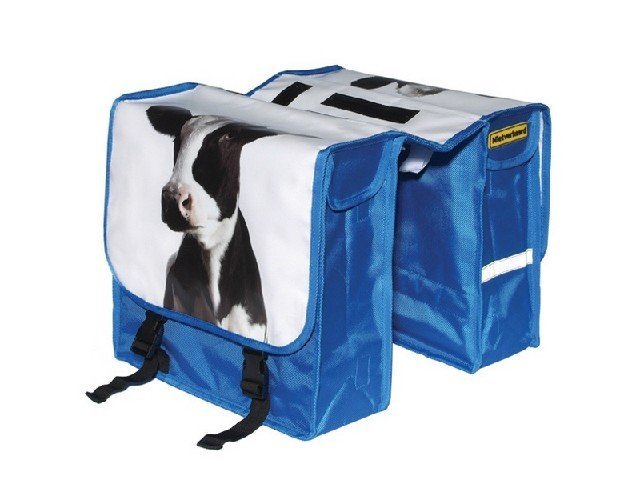 Niet Verkeerd NV dubb tas koe bisonyl Blauw