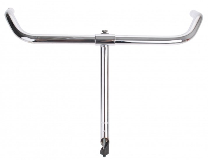 Ergotec STUUR TOUR HUMPERT M.STUURPEN 300MM CHROOM Zilver