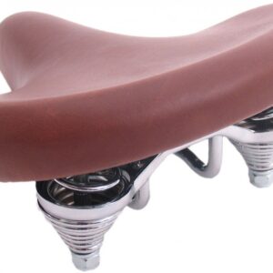 Imp FB1402C zadel kind transportfiets bruin
