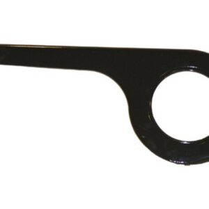 M-wave BE0605A kast 33-38T+beugel Smoke|Zwart
