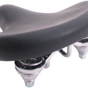 FB1402B zadel kind transportfiets zwart