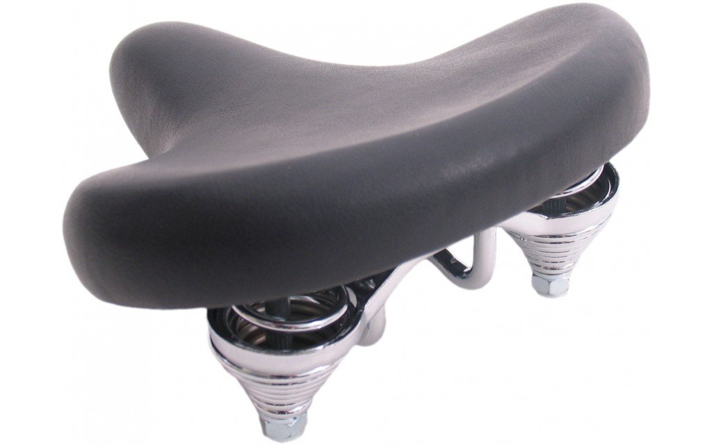 FB1402B zadel kind transportfiets zwart