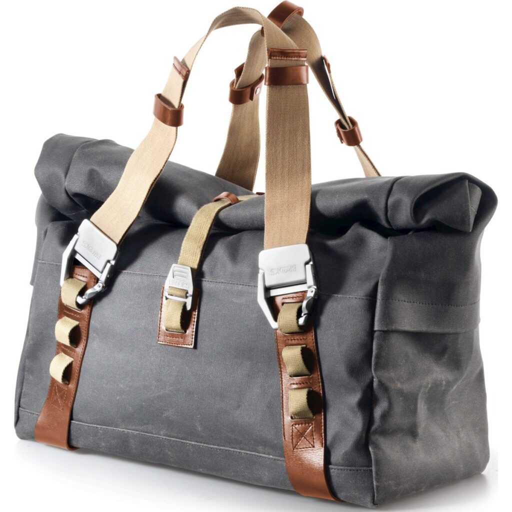 Brooks tas Hampstead can grs/br Grijs