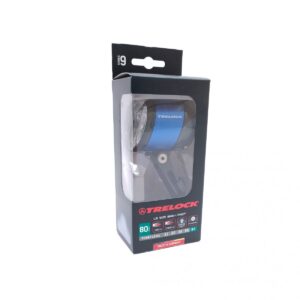 Trelock KOPLAMP BIKE-I PRIO 80LUX ZWART/BLAUW