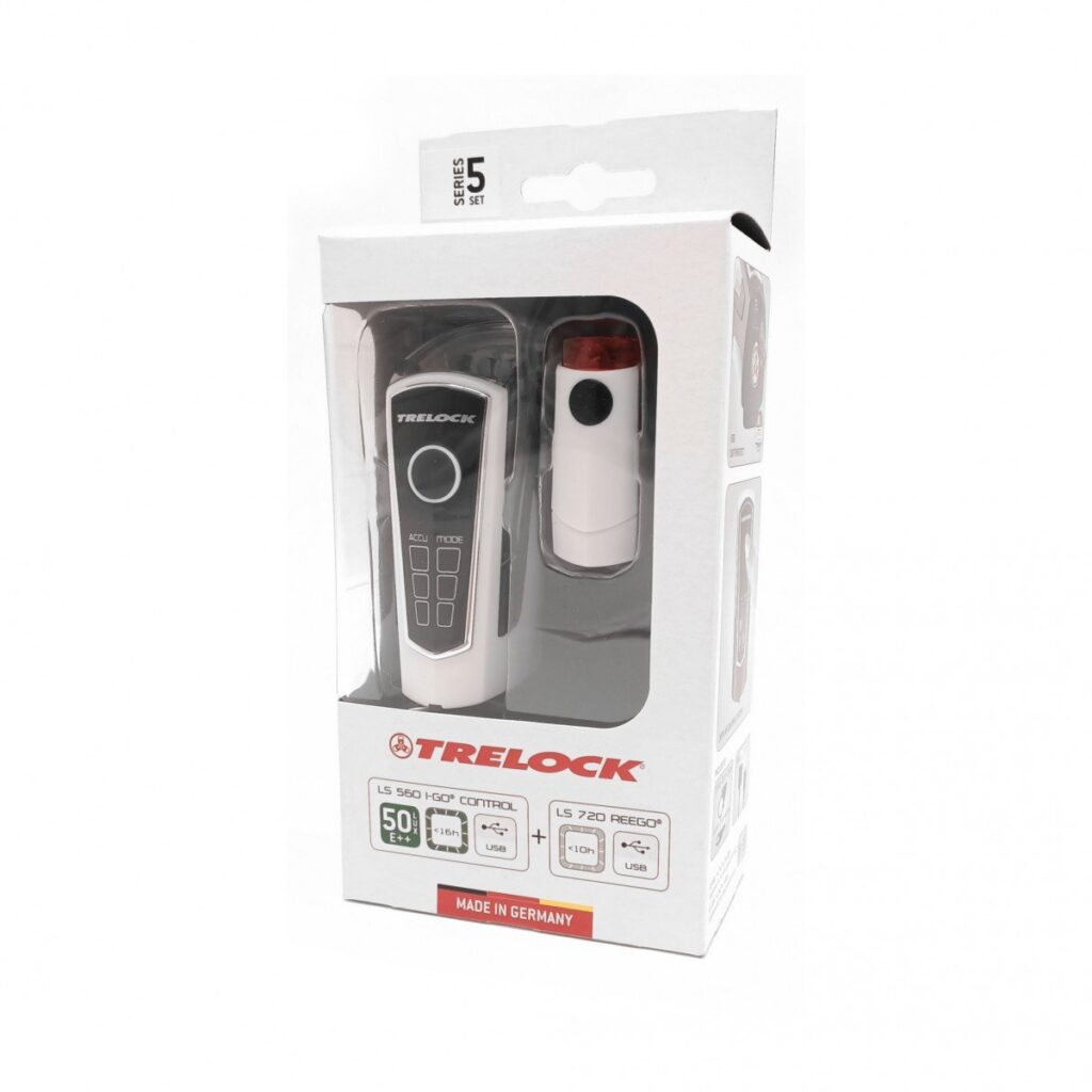 Trelock VERLICHTING SET LS560/720I-GO CONTROL WIT