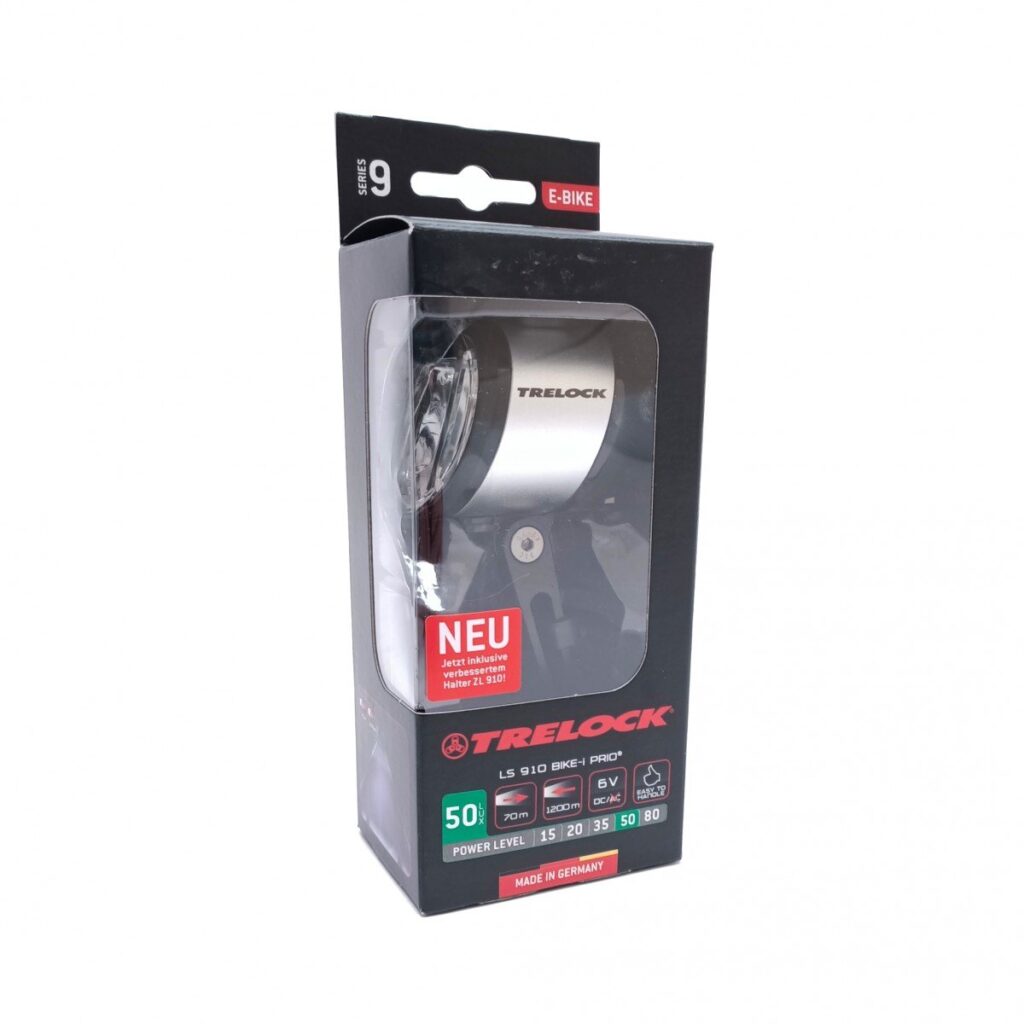 Trelock KOPLAMP LED LS910 BIKE-I PRIO50E-BIKE ZIL/Z