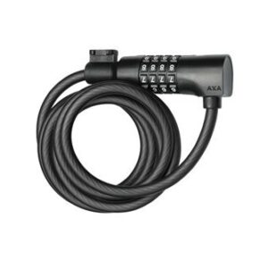 Axa kabelslot code Resolute C8/180 Matt Schwarz