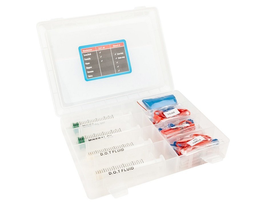 Elvedes rep set hydro rem, Bleeding kit / ontlucht Transparant