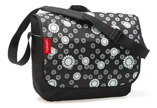 Cameo tas messenger Zwart Circle