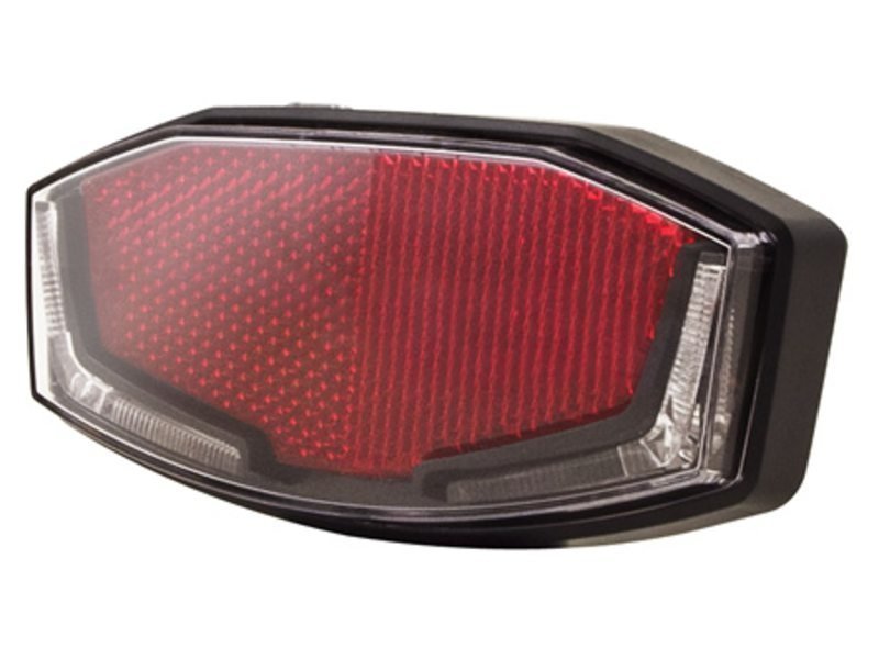 Spanninga achterlicht lineo XB batterij 50/80mm Black