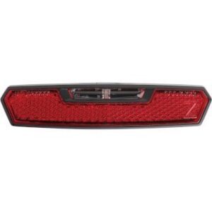 Axa achterlicht Juno batterij 80mm Zwart
