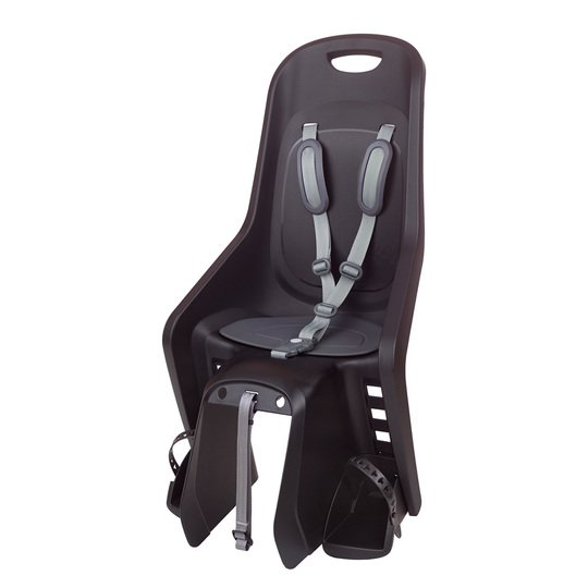 Polisport achterzitje Bubbly MIK-HD black/dark gre Black/Dark Grey