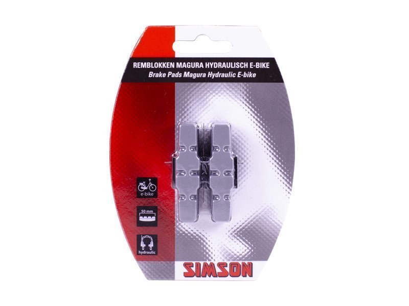 Simson remblok set Magura HS11/33 velgrem E-bike