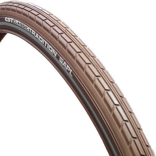 Cst btb Tradition 28 x 1.75 br refl BROWN