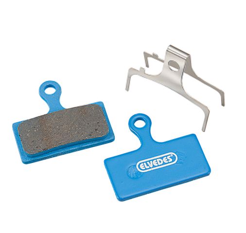 Elvedes schijfremblok Shimano BR-M666 organic Blauw