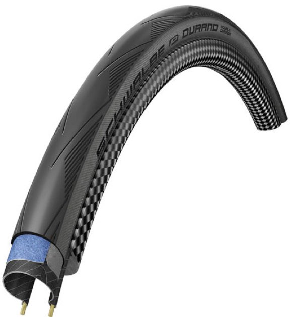 Schwalbe btb 700×23 Durano DD zw V Zwart