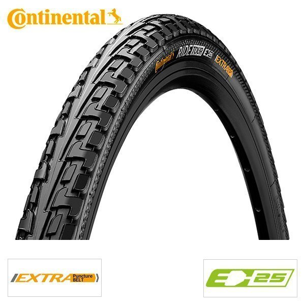 Continental btb Ride Tour 27 x 1 1/4 zw refl BLACK