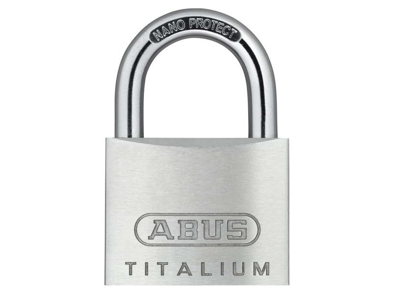 Abus hangslot Titalium mm krt Zilver