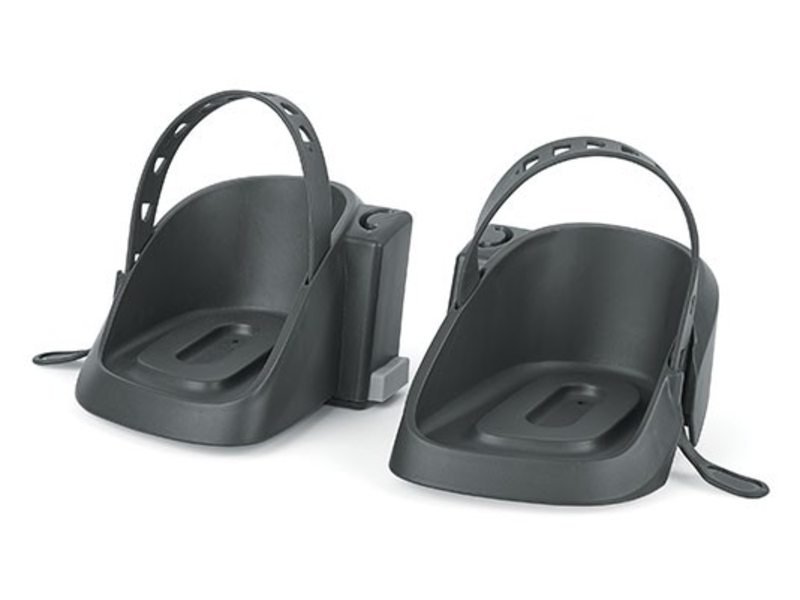 Bobike voetenbak set voor Go / One Mini zwart Grijs